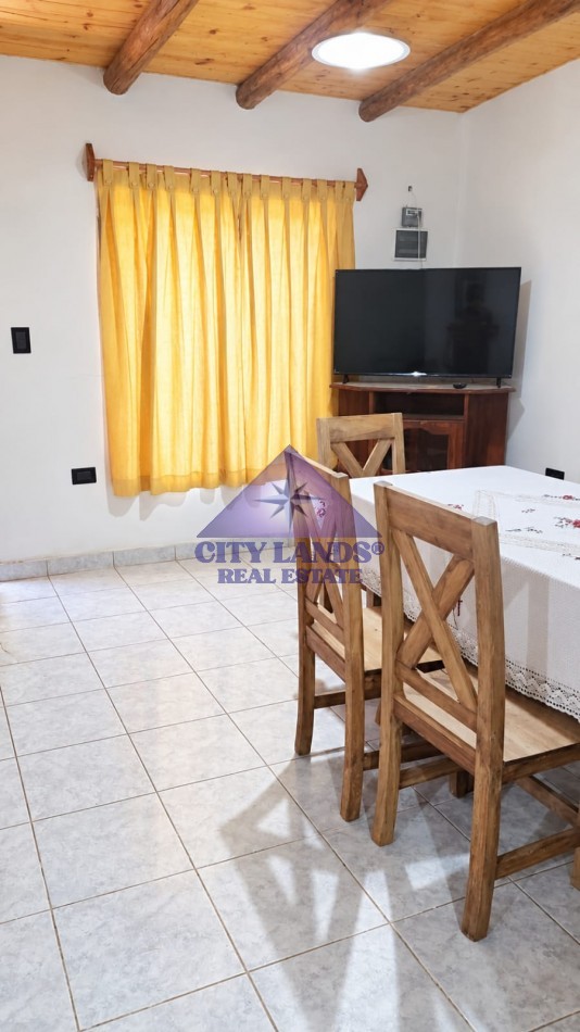 Alquilo departamento amoblado, de 2 dormitorios en Uspallata, Mendoza