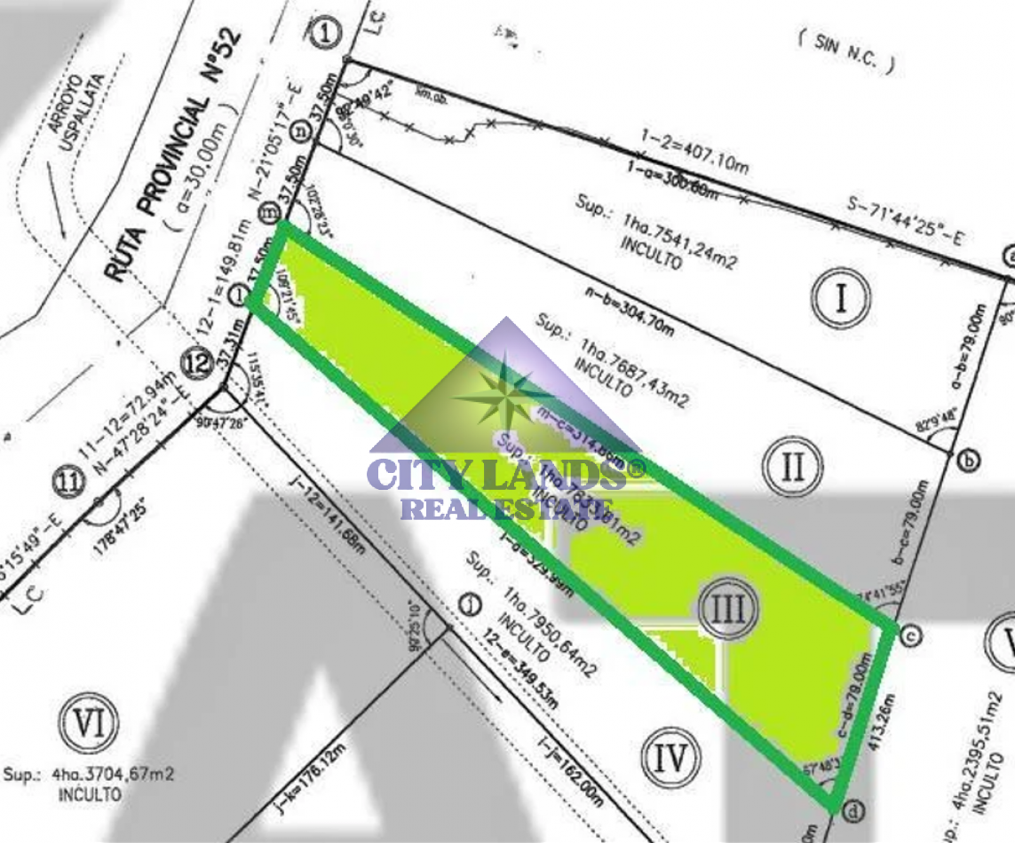 Terreno en venta de 17.800 m2 en Uspallata, Las Heras, Mendoza